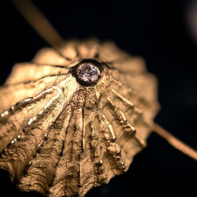 Stefan Mittl Anhänger Napfschnecke Gold Brillant